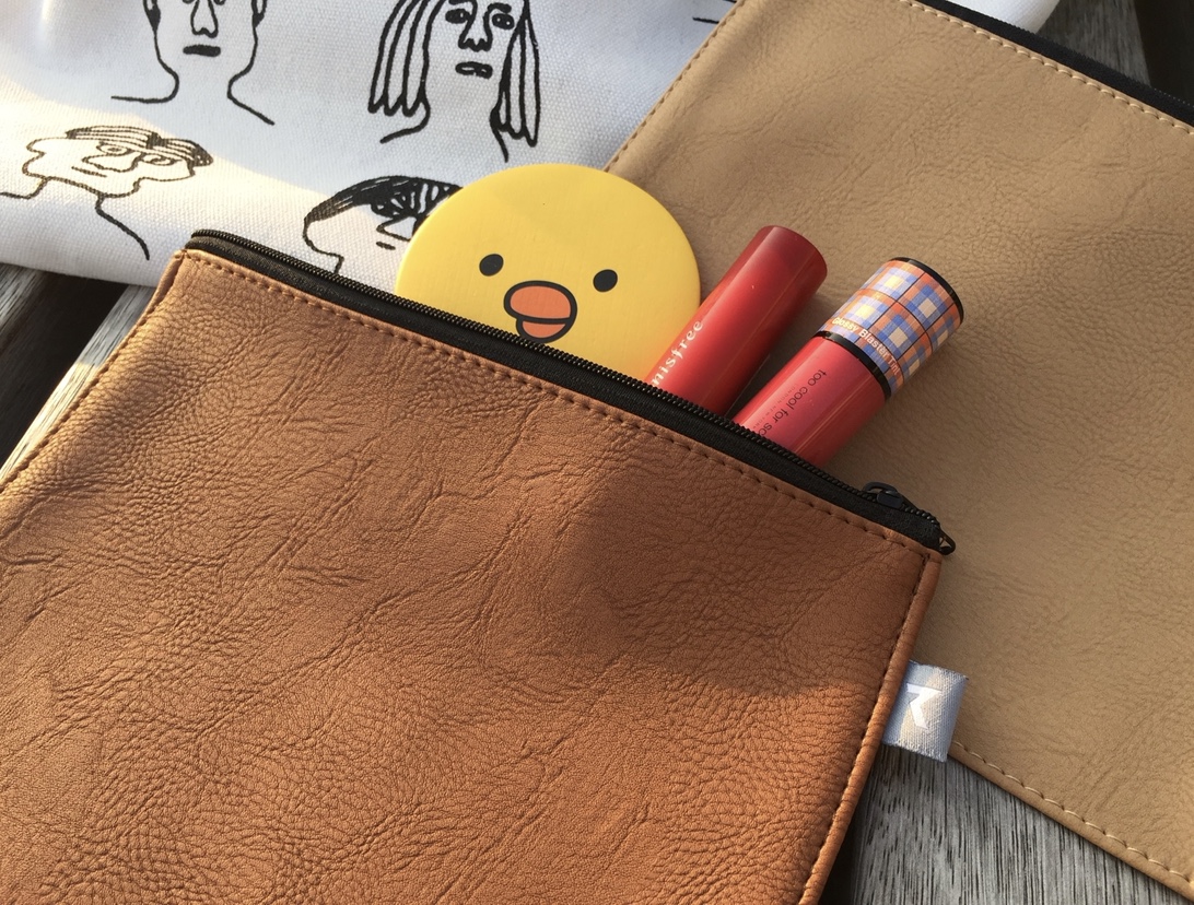 多用途軟皮pouch♡