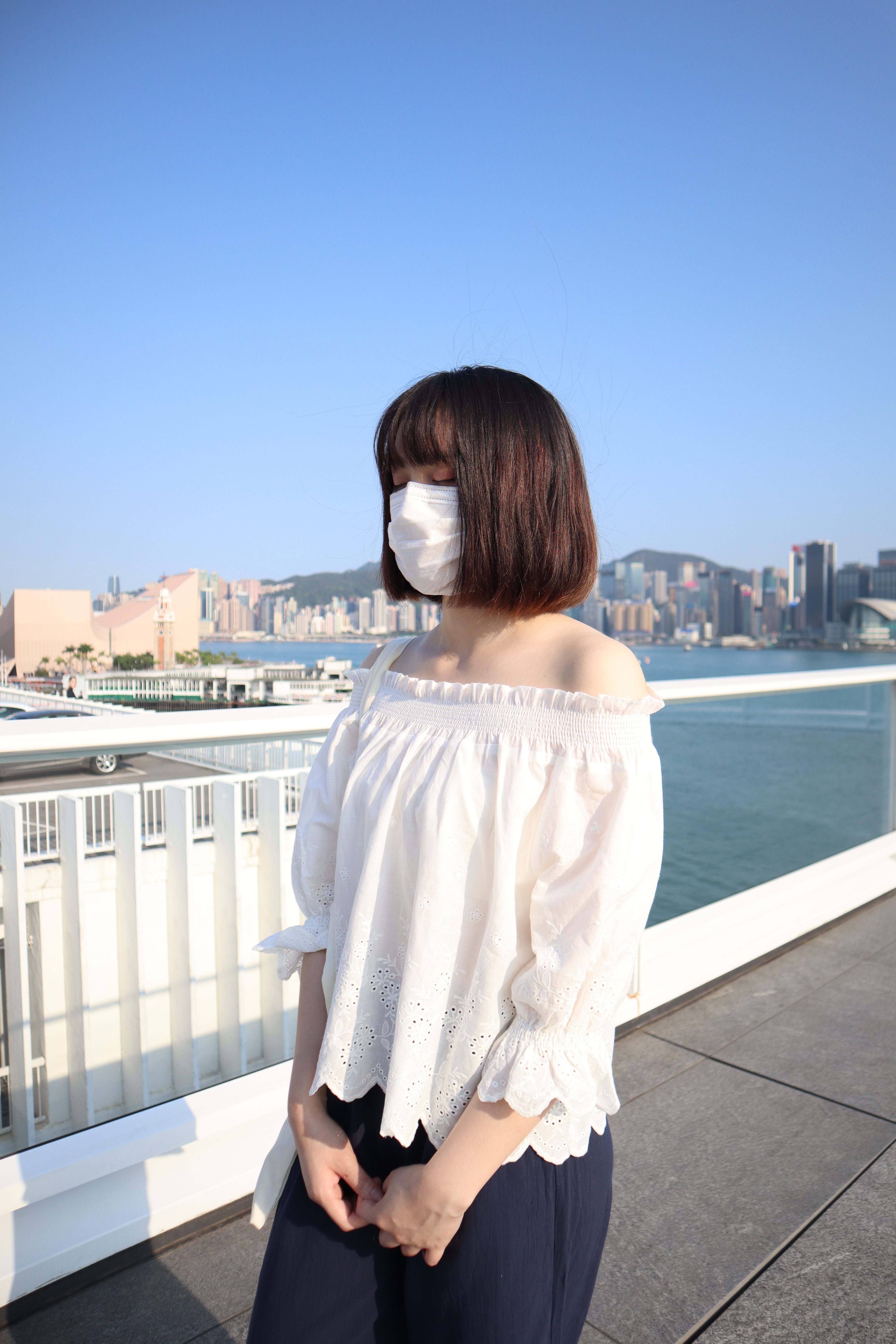 浪漫緹花off-shoulder♡