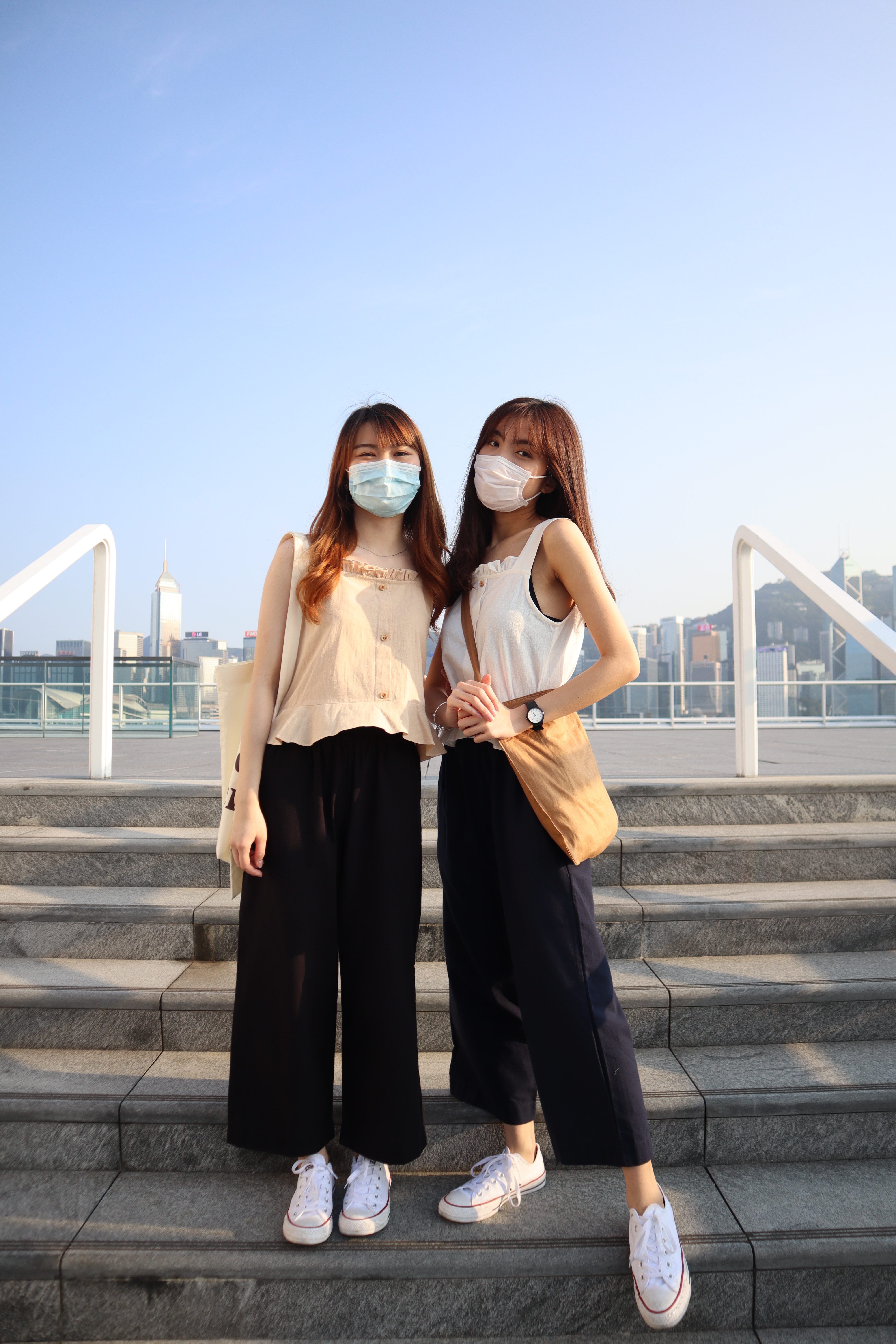 棉麻後排蝴蝶結Ruffle背心