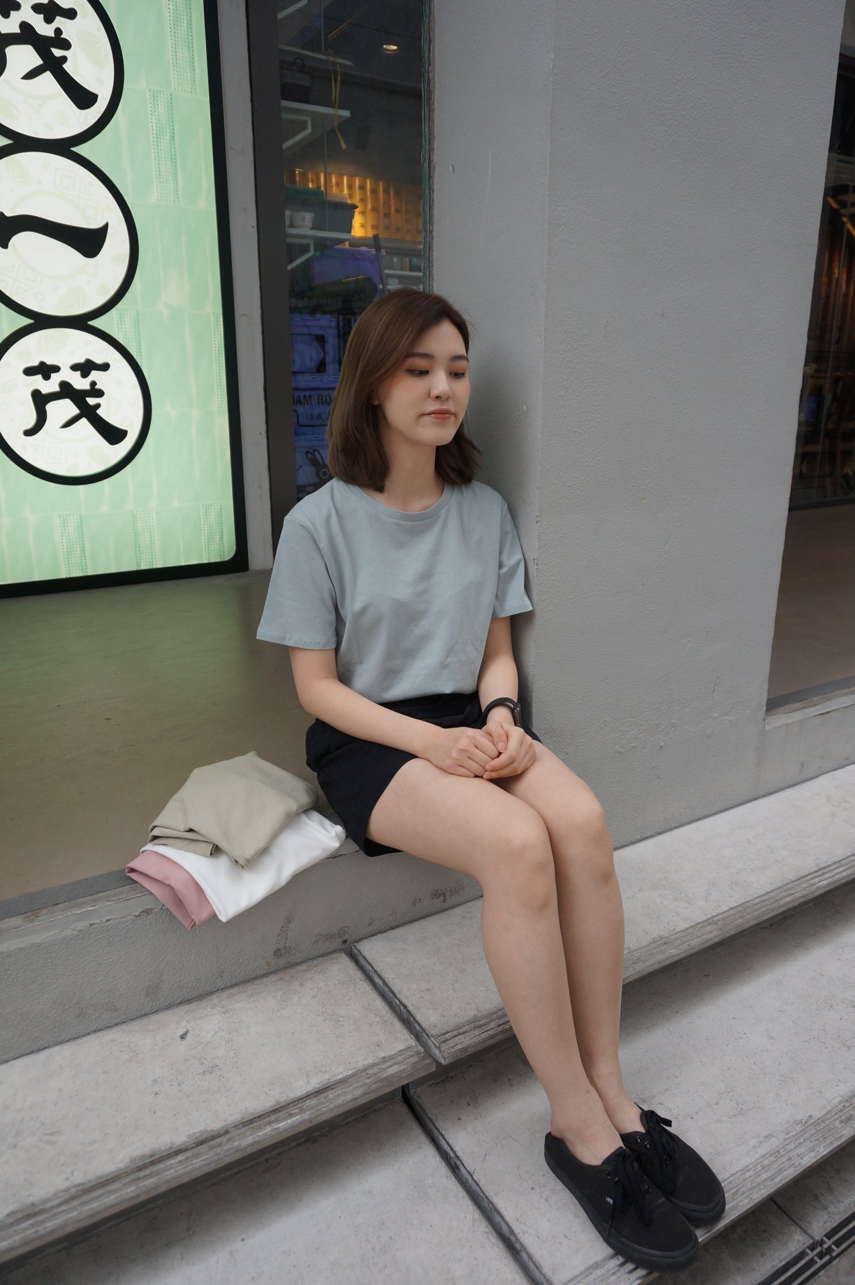 100%cotton♡ 中性版型短袖Tee