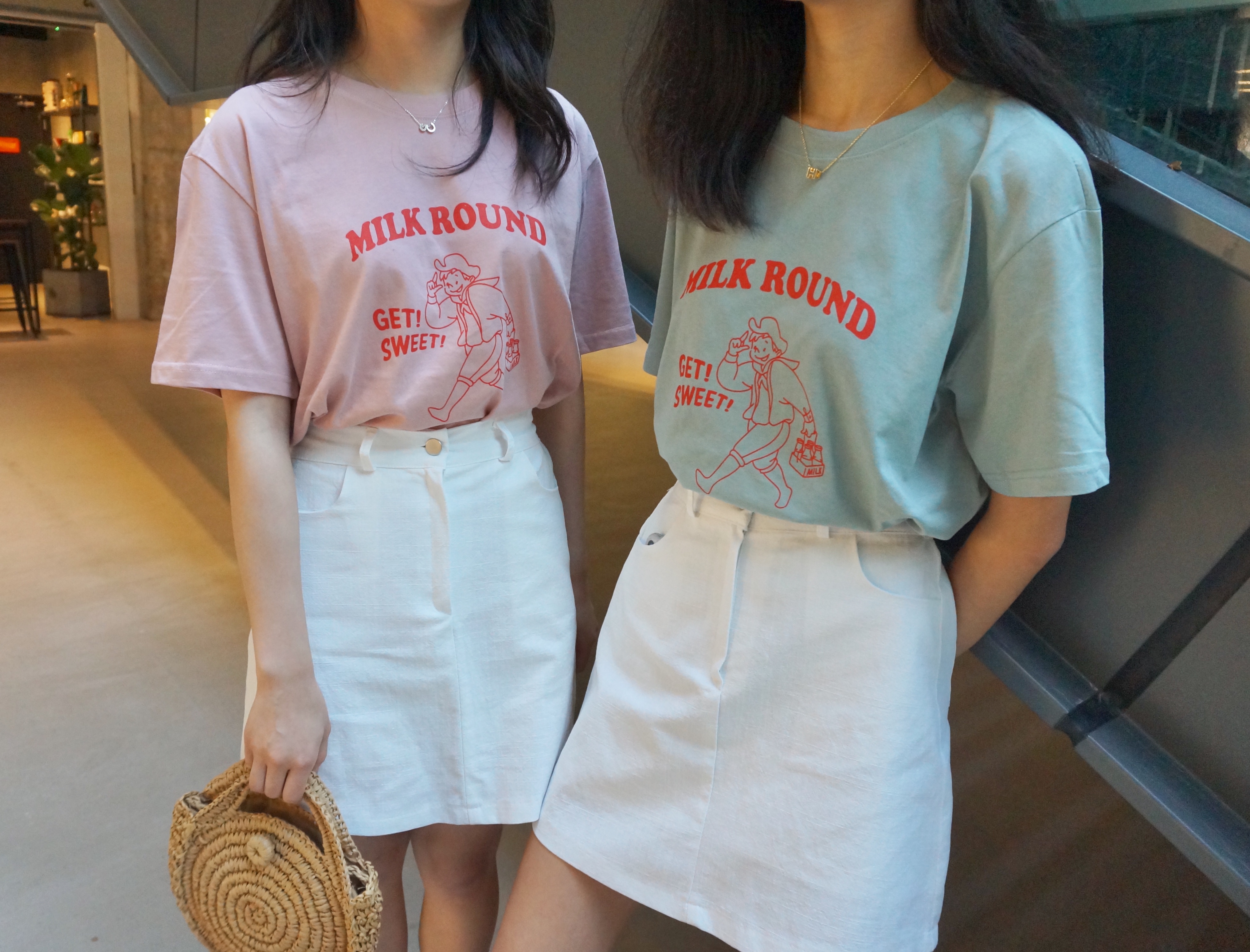 韓國用料100分半橡筋半截裙