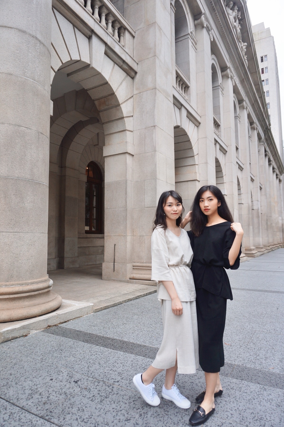 率性棉麻上班套裝