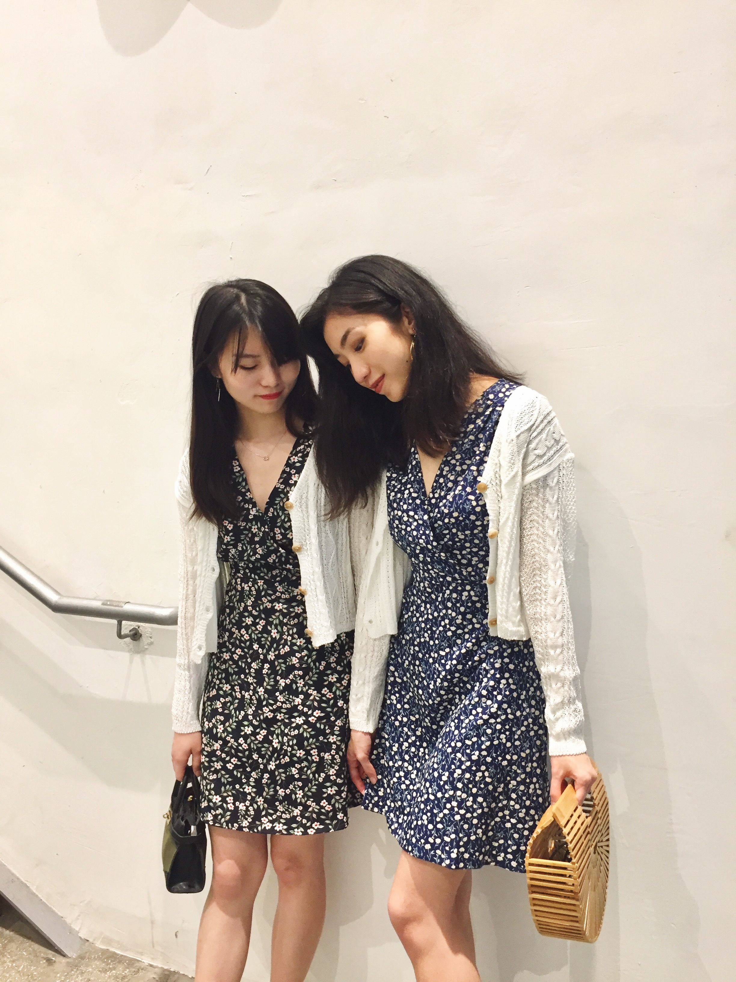 法式麻花白色短身外套