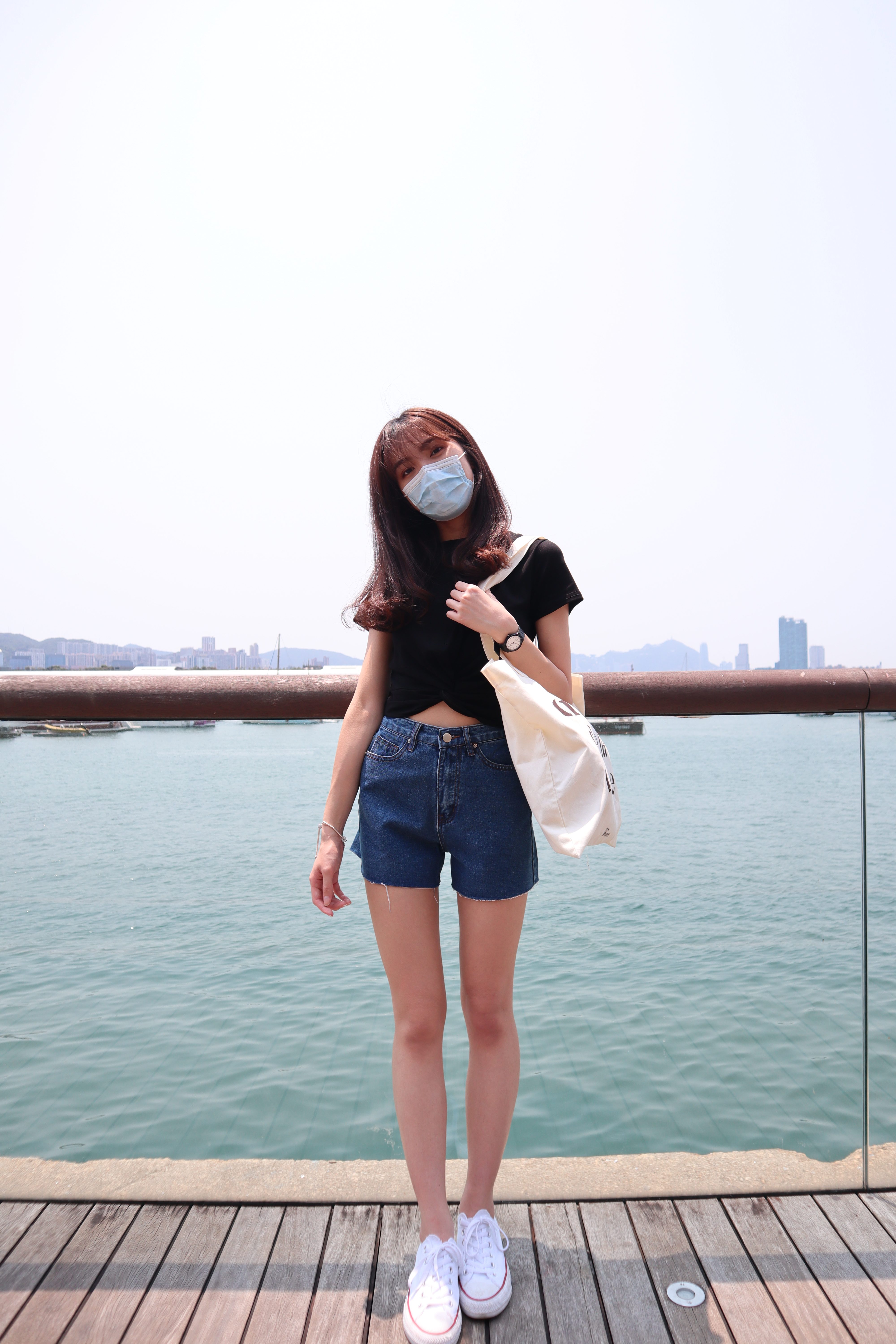 Everyday Denim Shorts♡ S/M/L (附送皮帶)