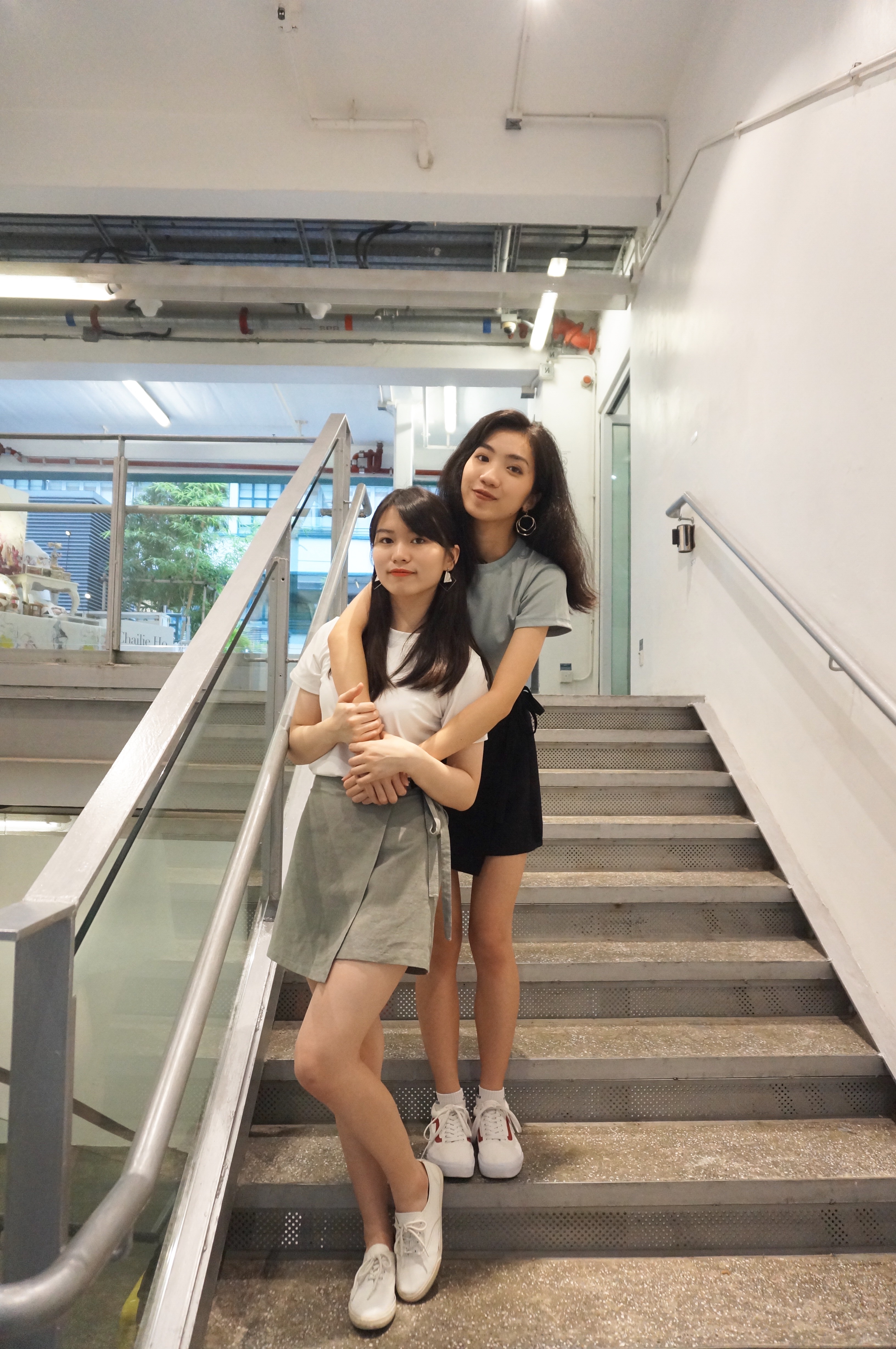 韓國棉麻 半橡筋裙褲