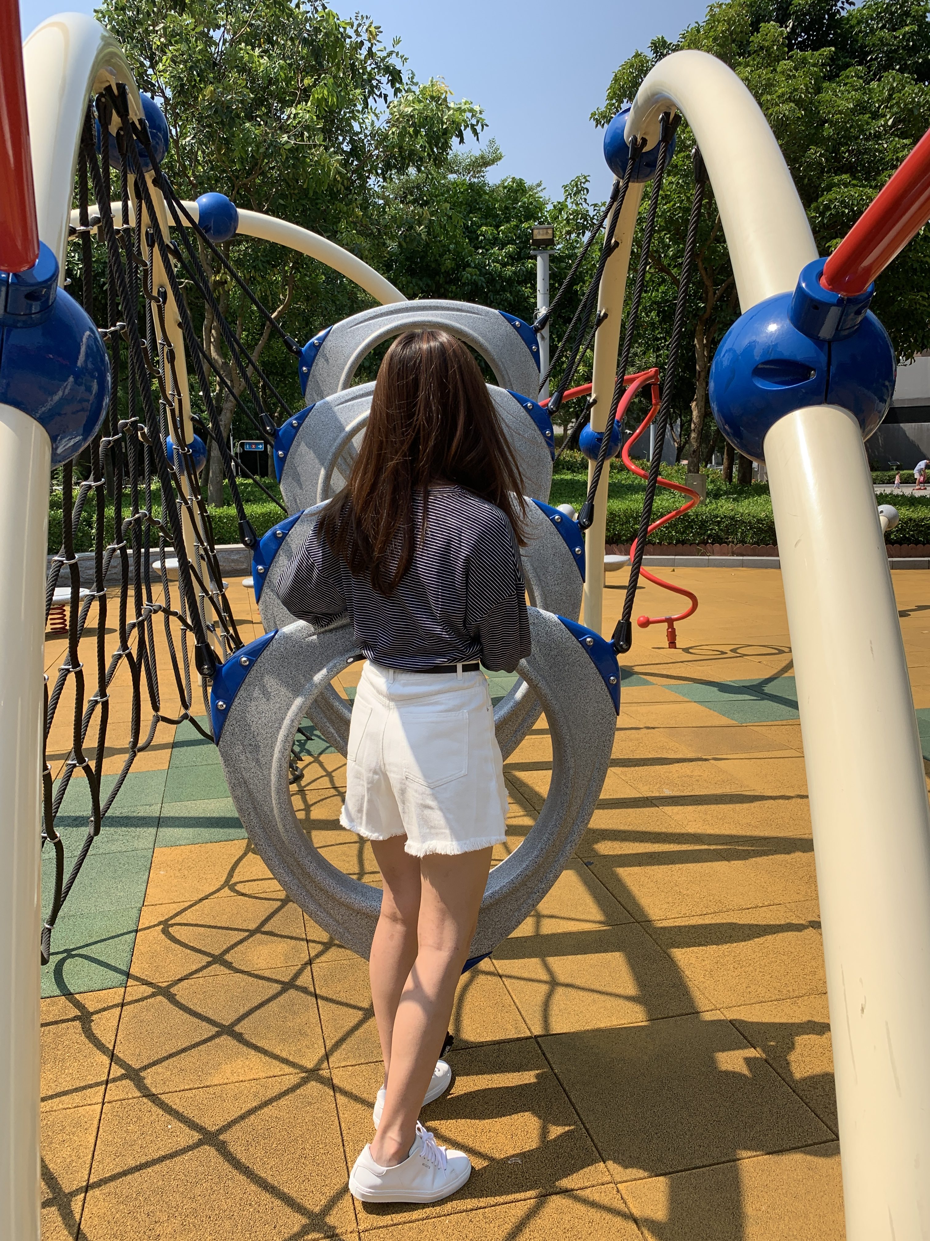 美式破爛白短牛