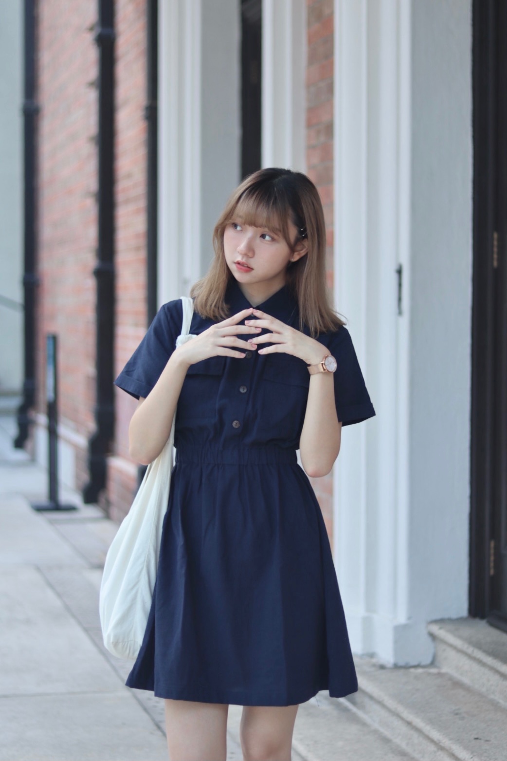 3am made! 文青工裝雙口袋OPS (短ver)