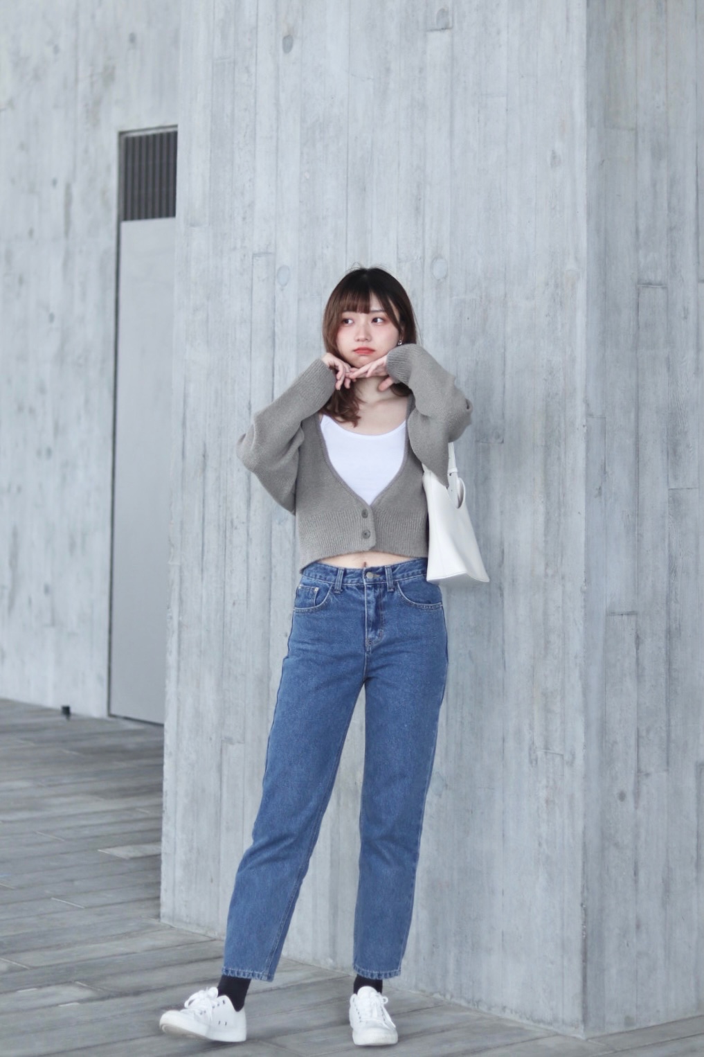 Harley自留款 經典百撘腳超直牛仔長褲