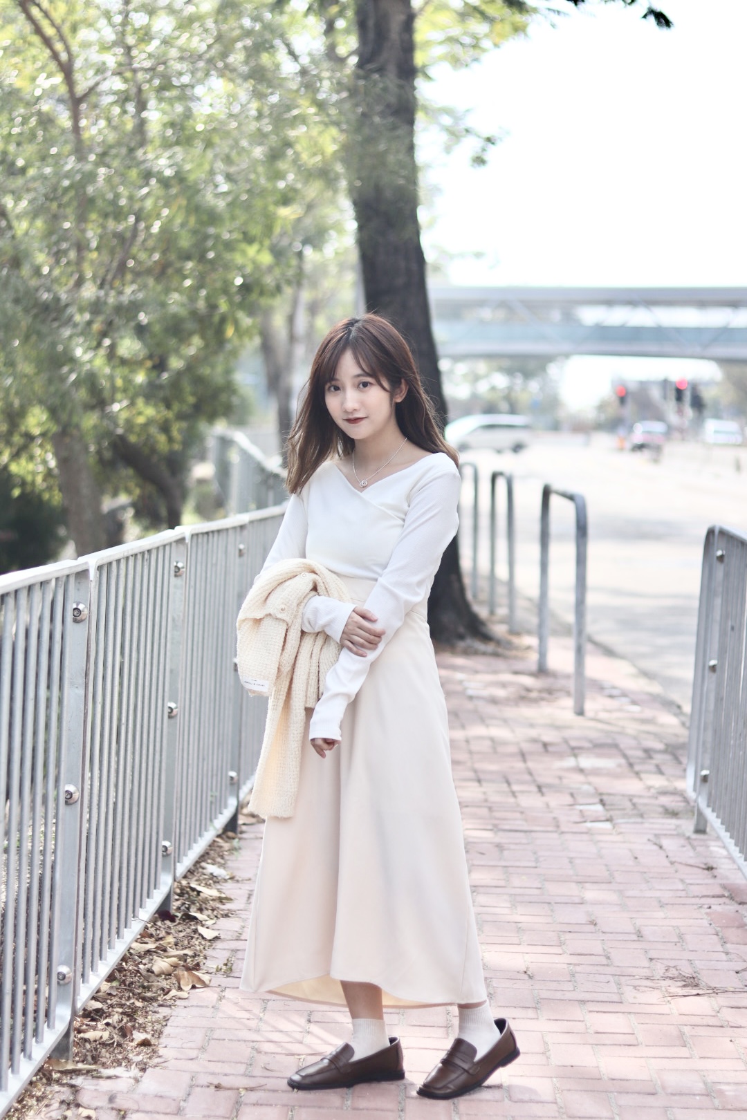 365天可穿 柔滑半截中長裙