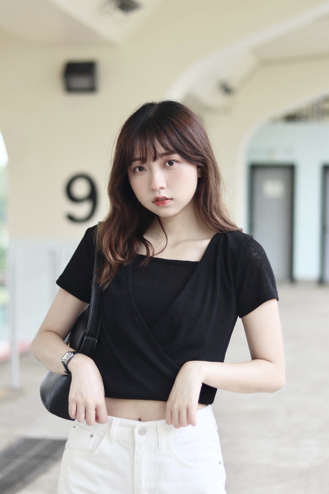 店主推薦款 設計感疊布交叉兩件套套裝 新增至3色入