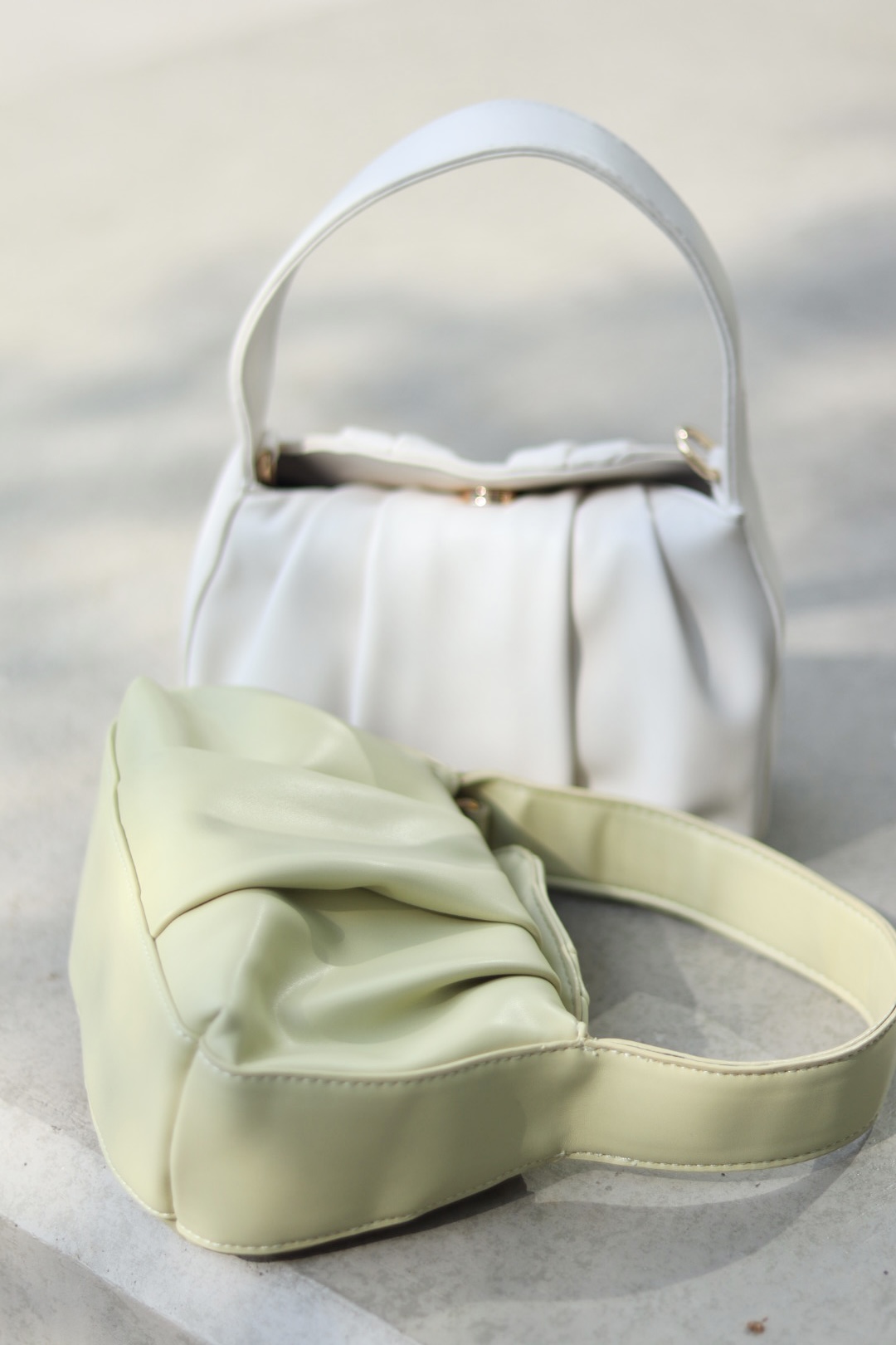 雲朵立體感手提袋 兩色入