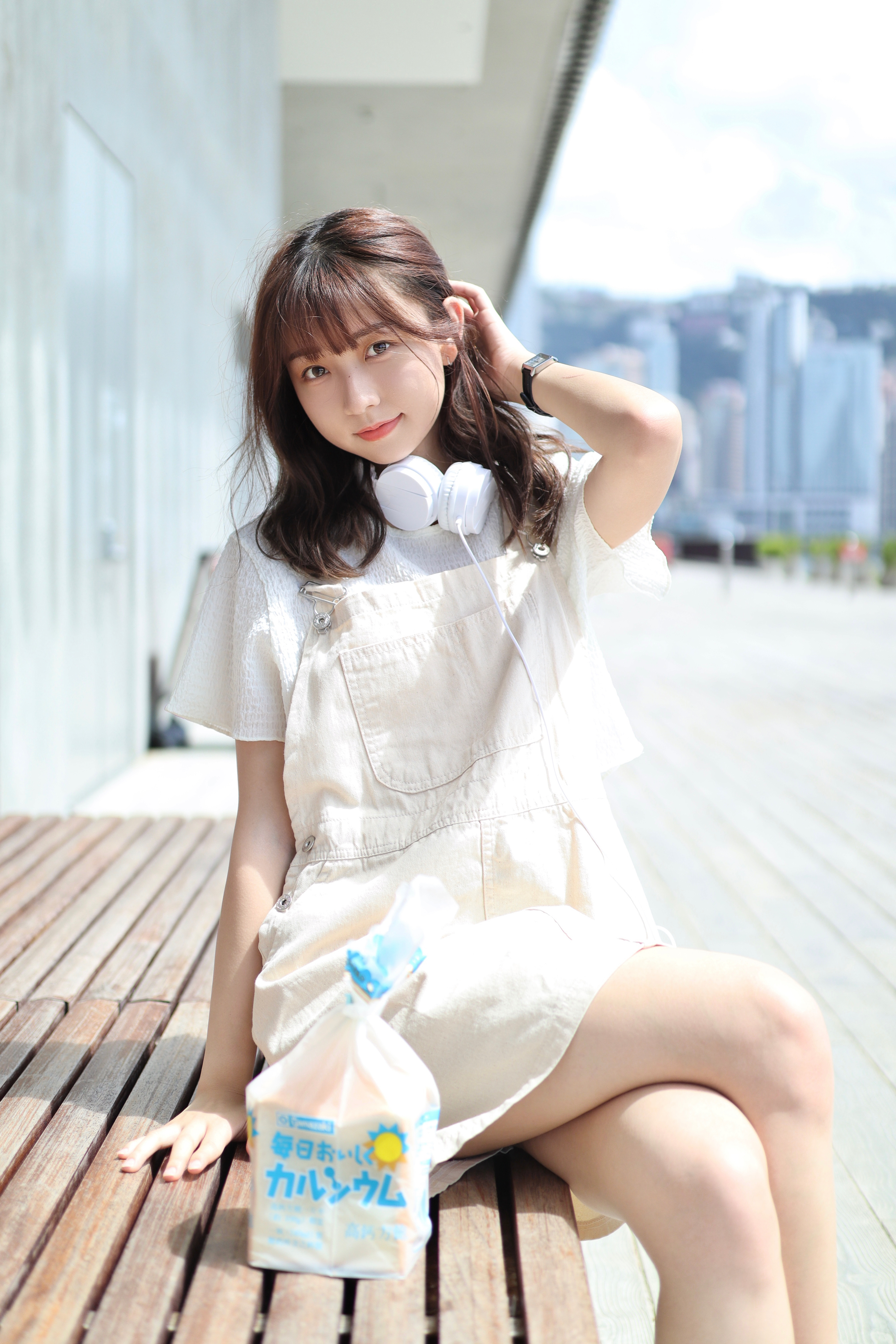 衣櫥必備 軟熟牛仔布減齡工人裙 兩色入