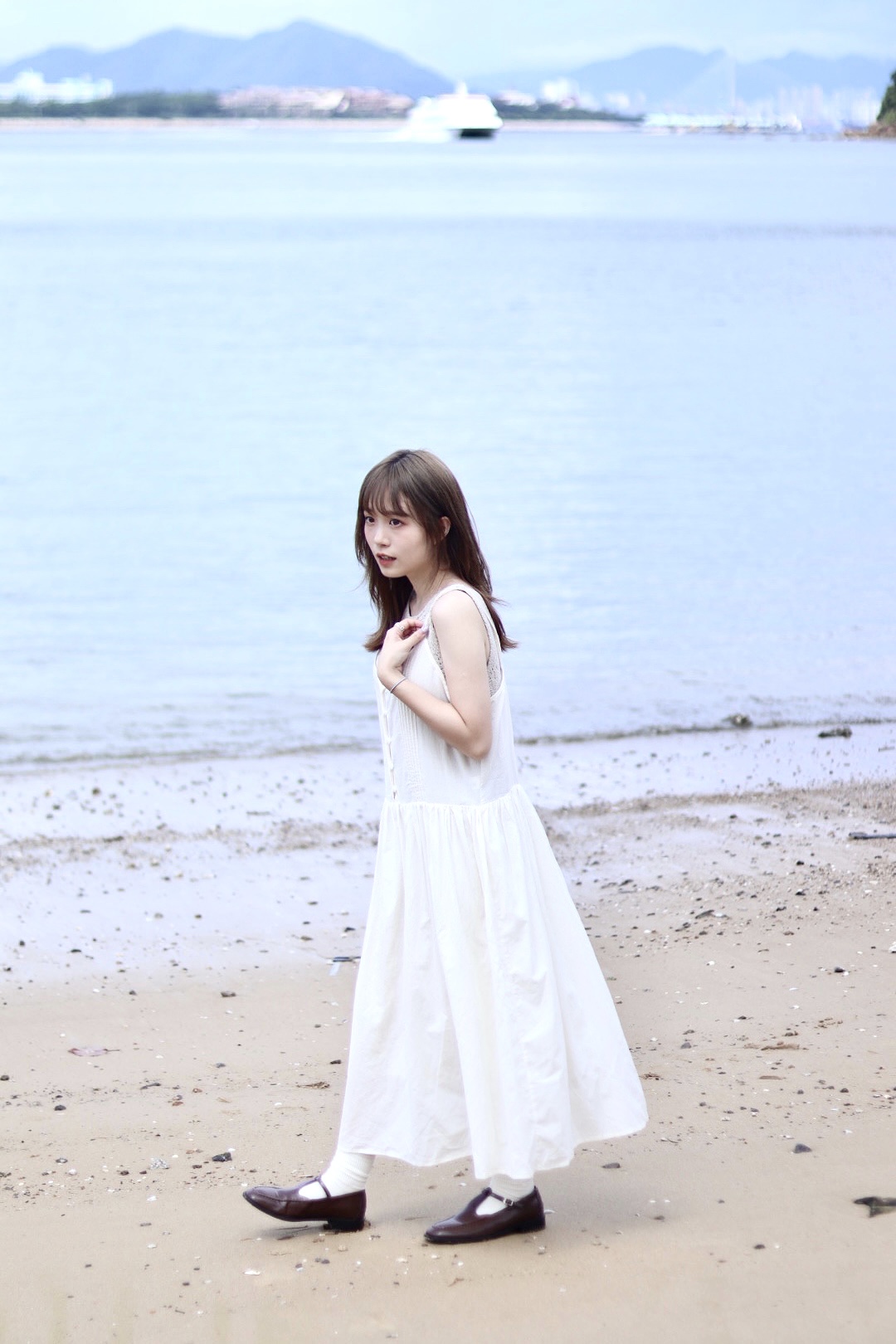 3amstudio.hk | 日系Layering之選 吊帶飄逸長裙