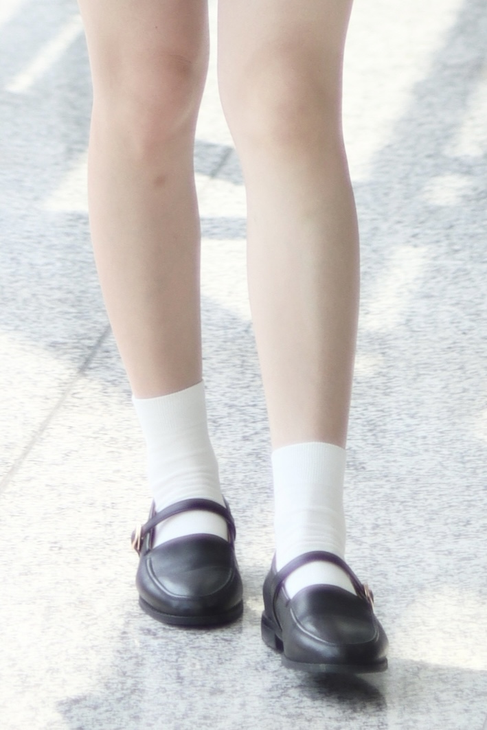 基本款純色簡約白襪