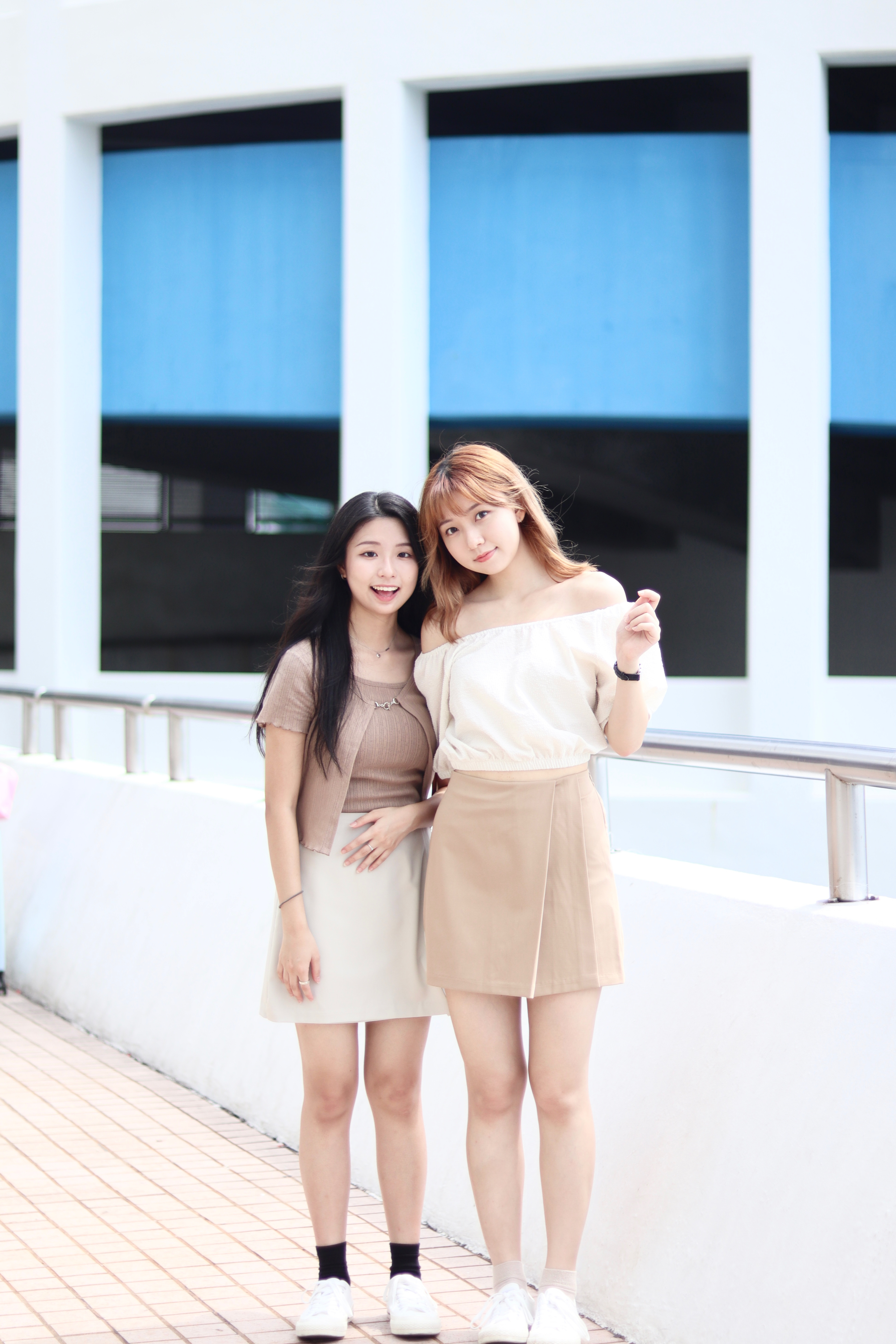 店主自留款 質感版型都滿分的半橡筋腰滑身小百摺半截裙 內附打底 4色入