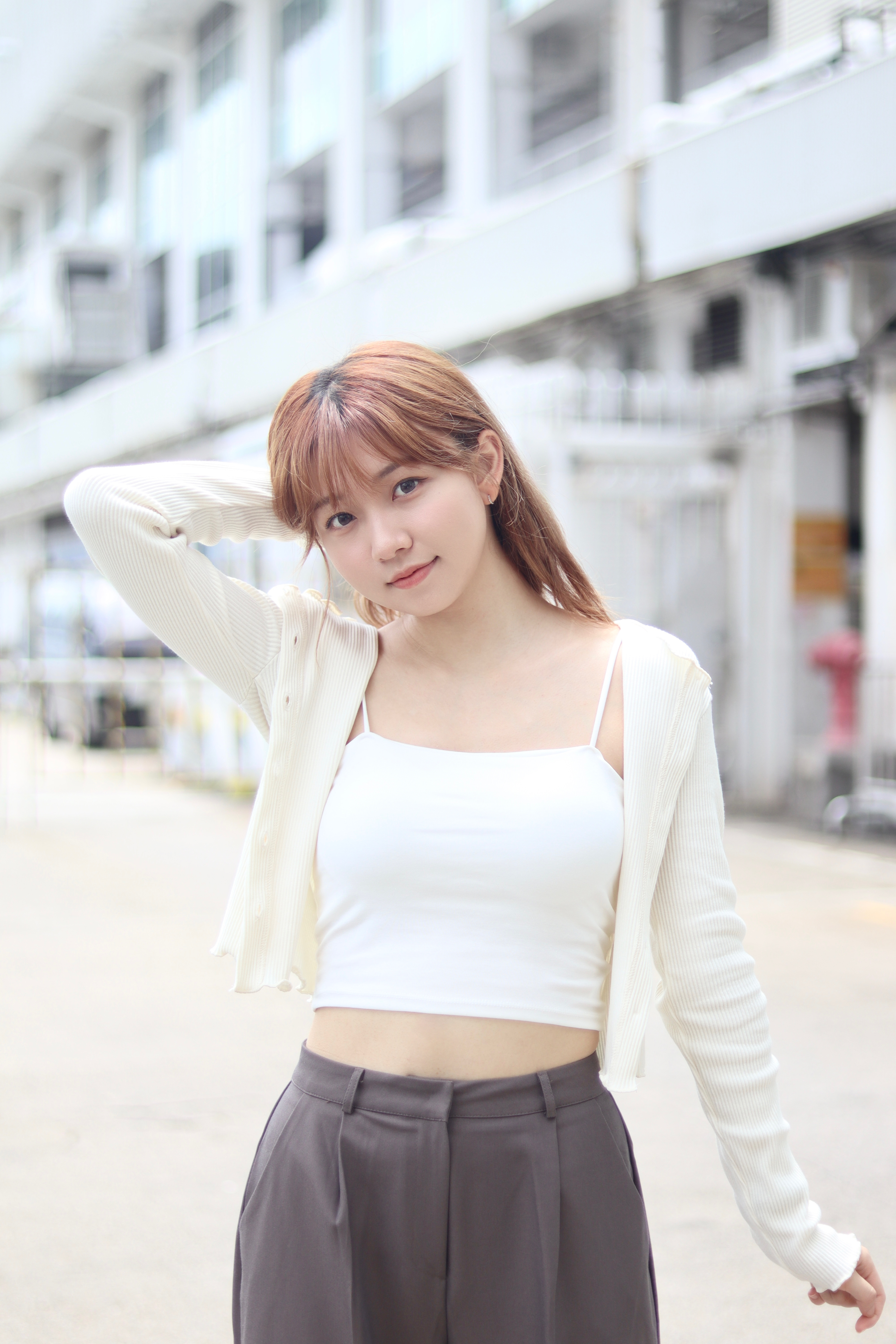 基本款必備 Quality超讚的小捲邊直暗紋排扣外套!