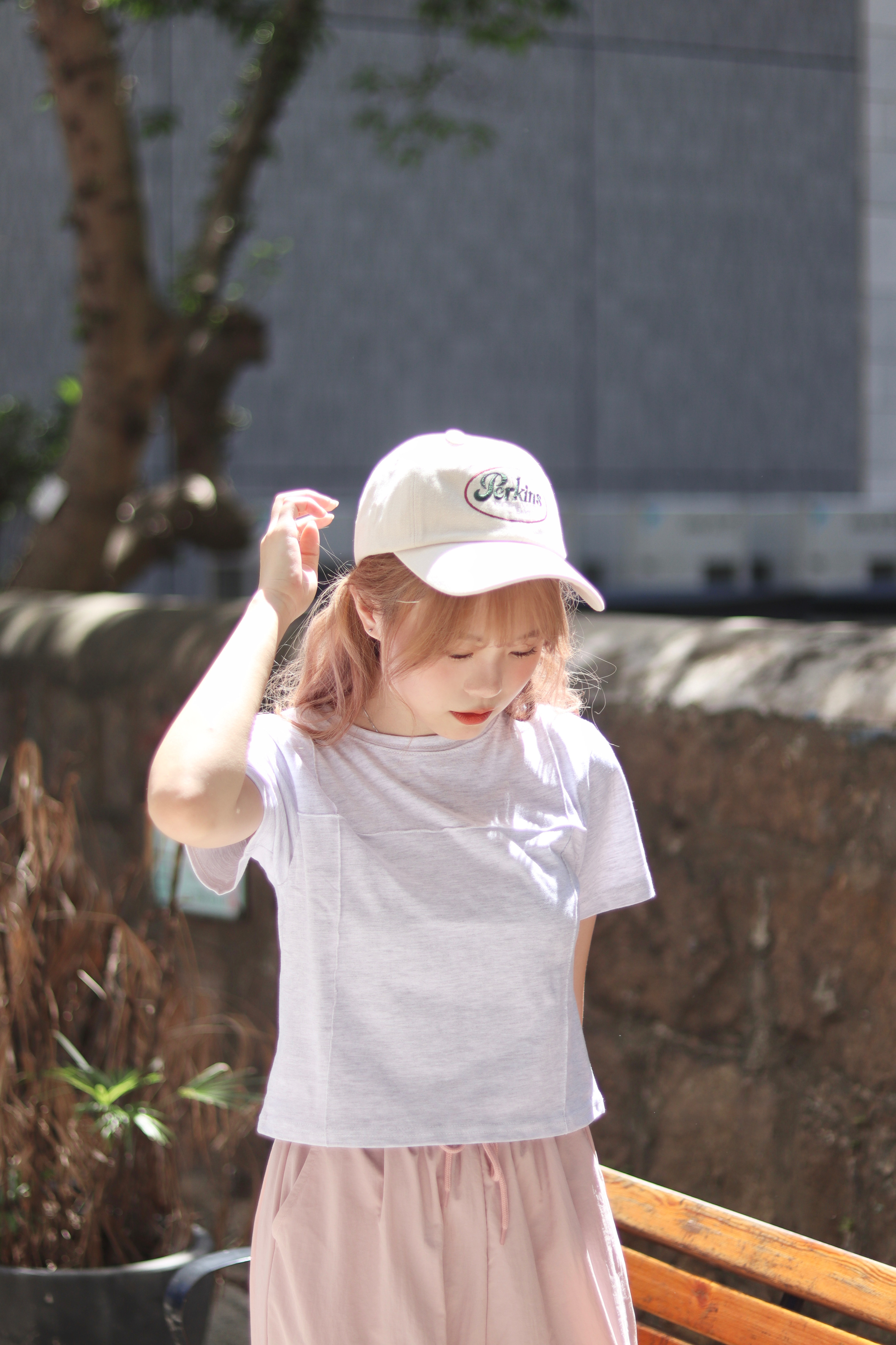 韓系設計感凸線短身Tee 3色入