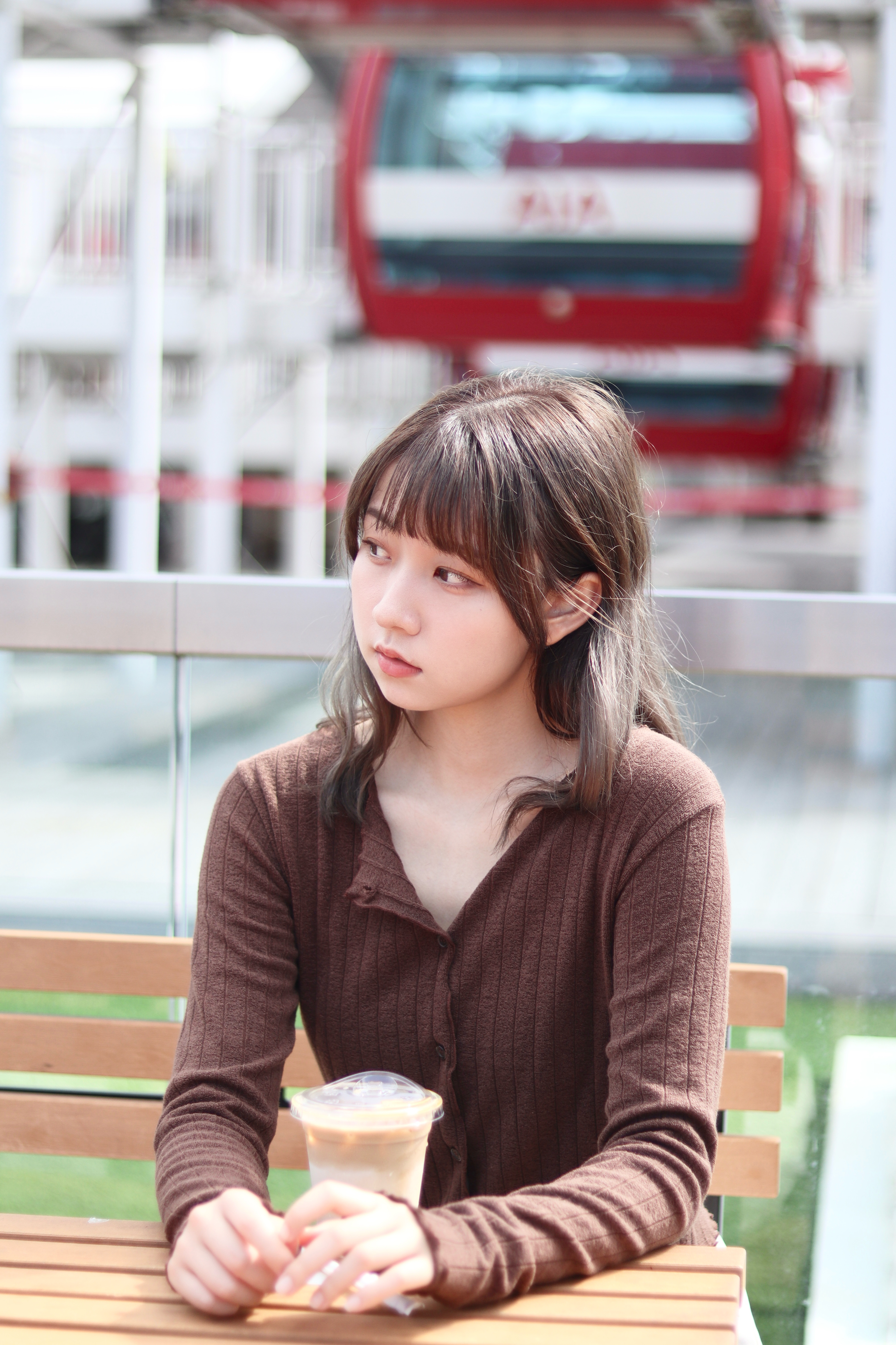 店主自留款! 粗坑紋雅致鈕扣隨性外套 兩色入