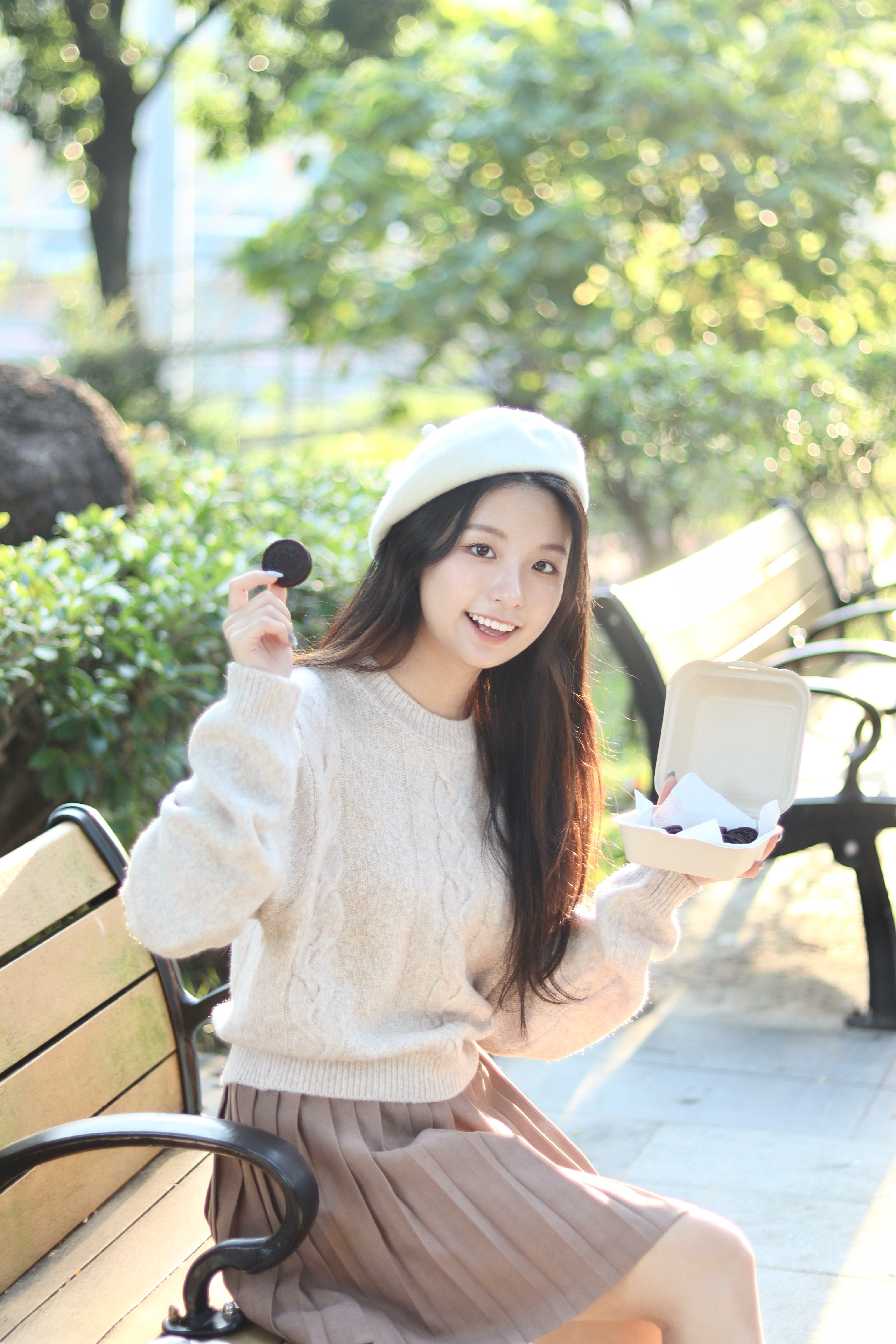 CP值滿分! 請包色! 超柔軟圓領麻花針織上衣 兩色入