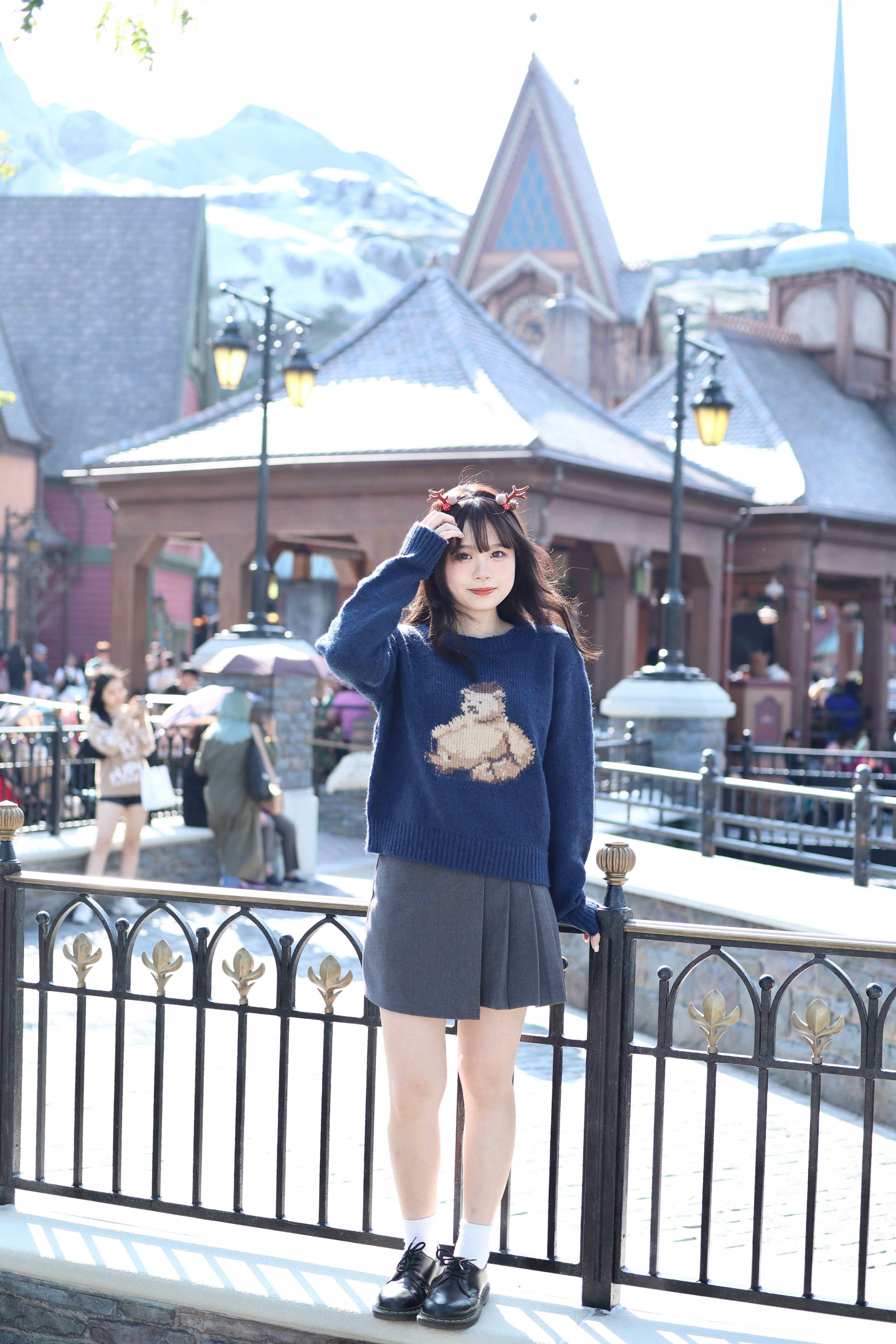 有分碼! 店主自留款 直接讓肚肚消失的半百褶短裙 兩色入