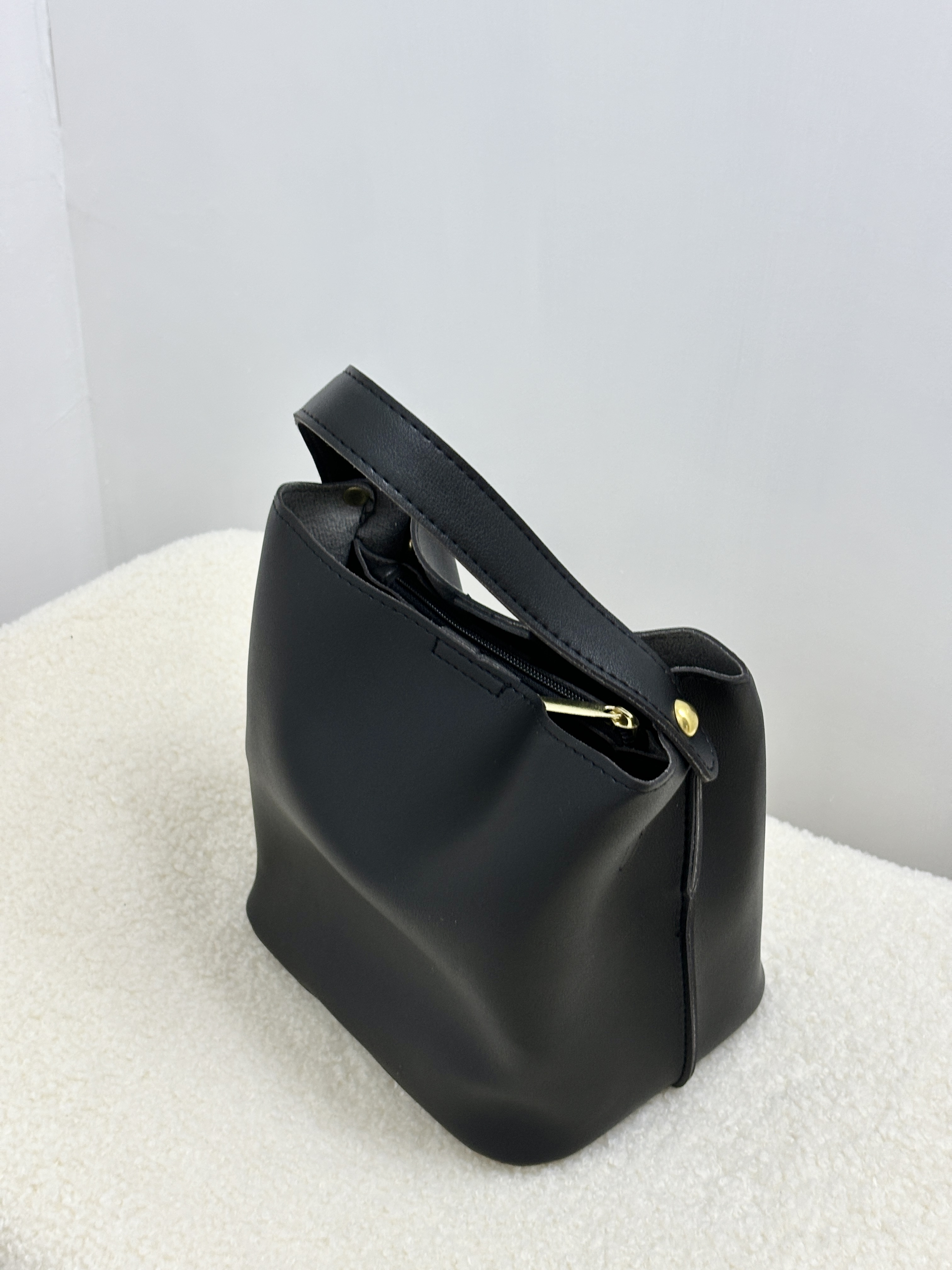 韓系手抽斜咩兩用bucket bag 3色入