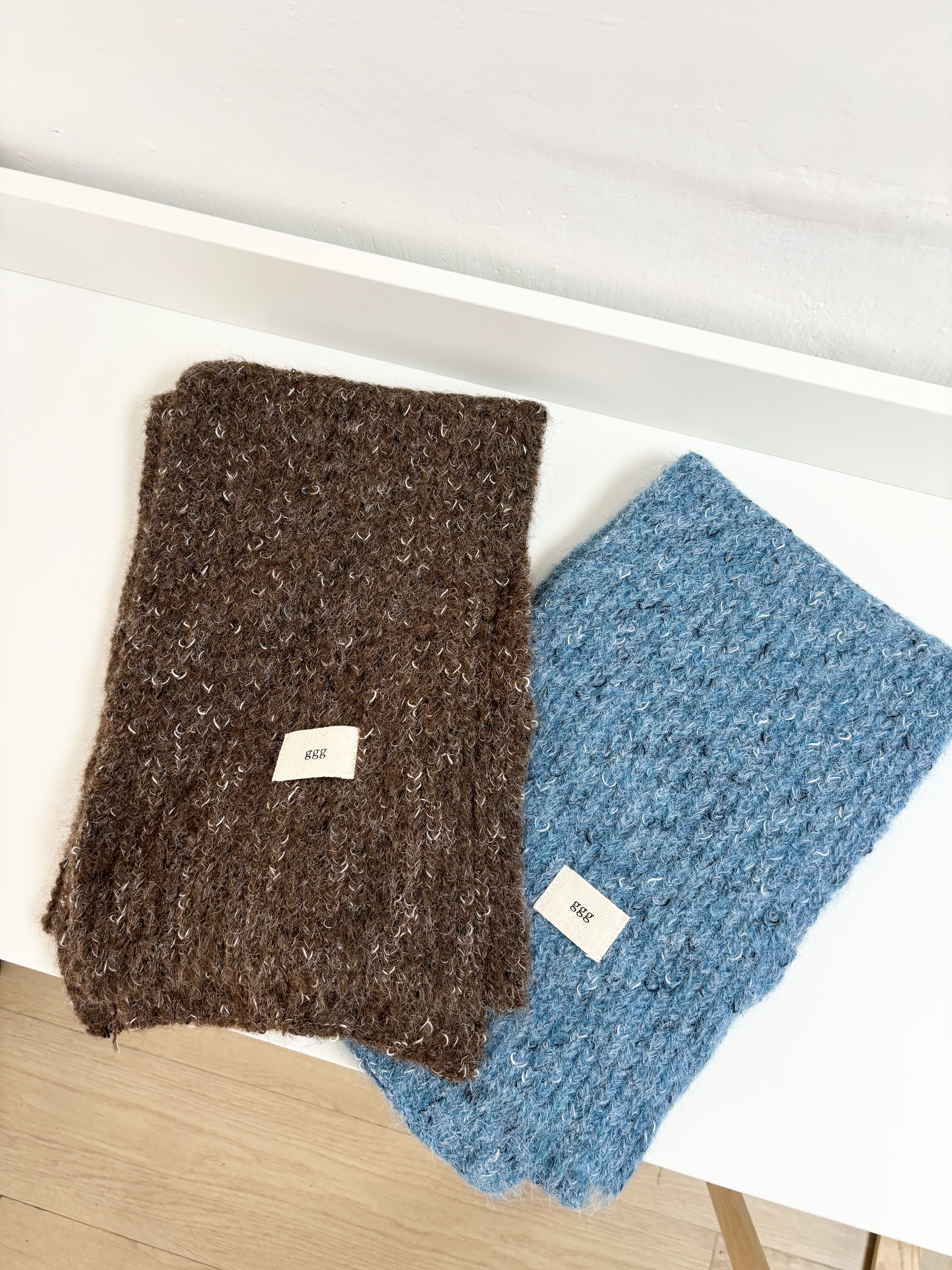 店主自留款 混色點點冷織頸巾 兩色入