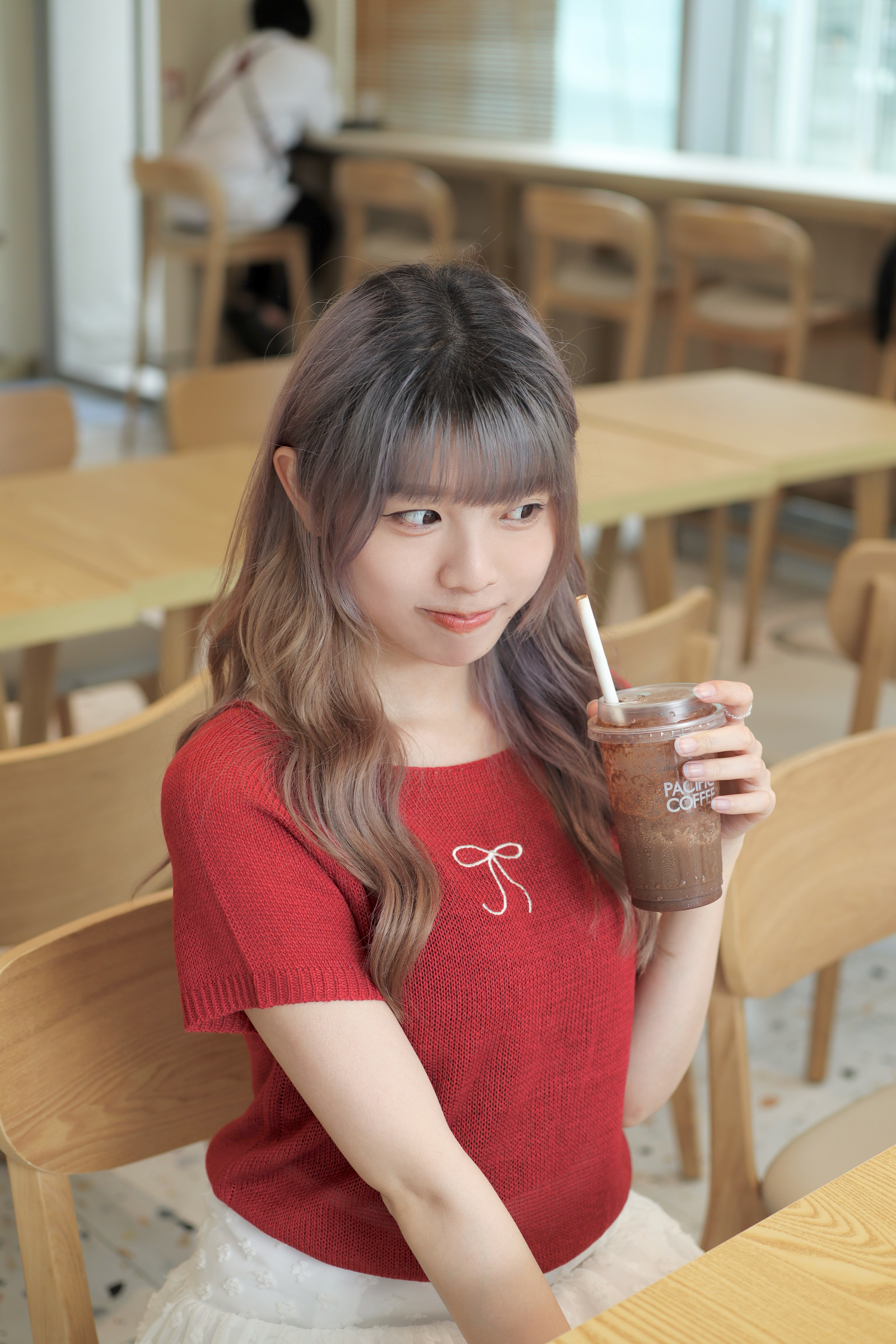 店主自留款 甜美蝴蝶結針織短袖上衣