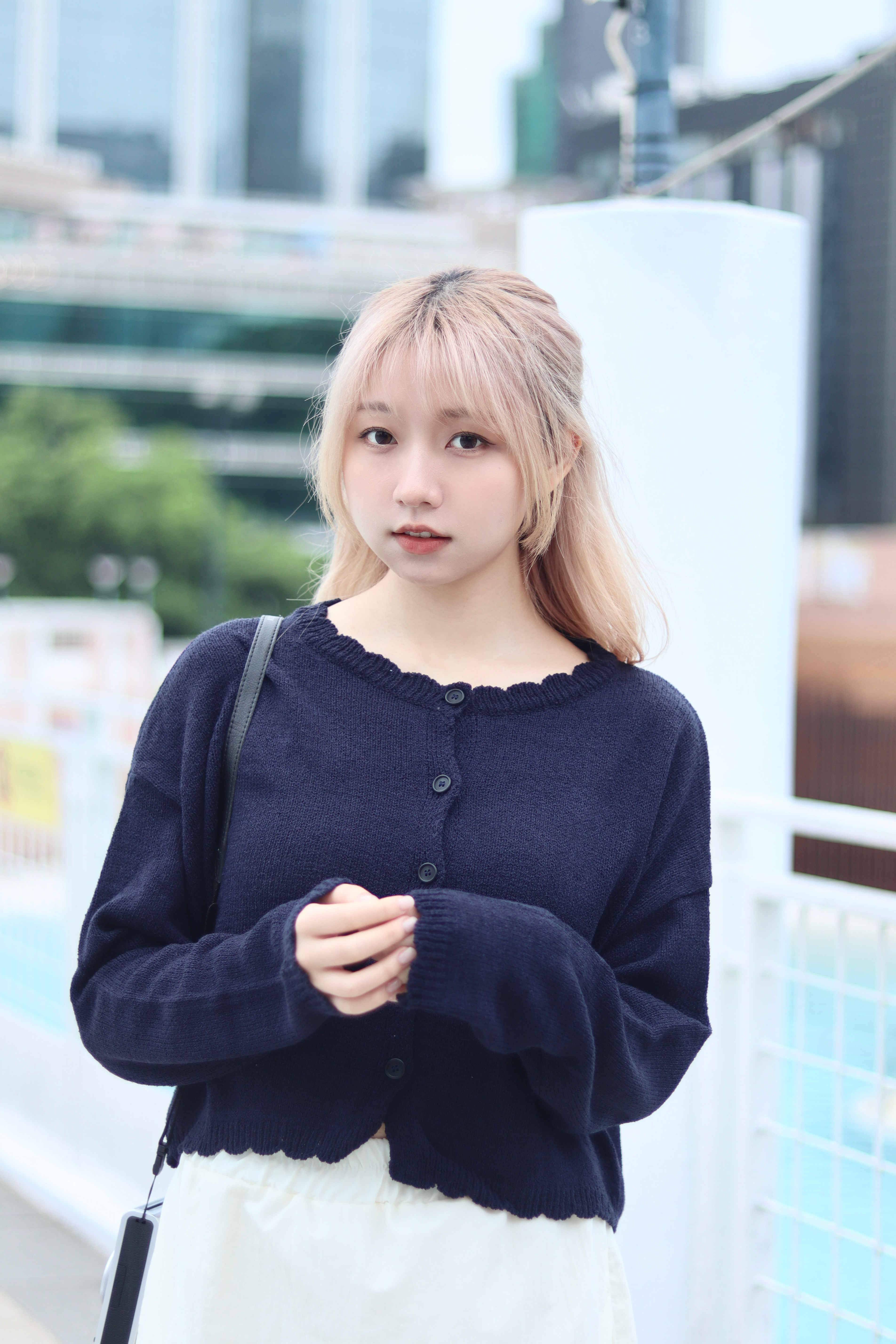 店主包色自留款 花花邊排扣外套 兩色入