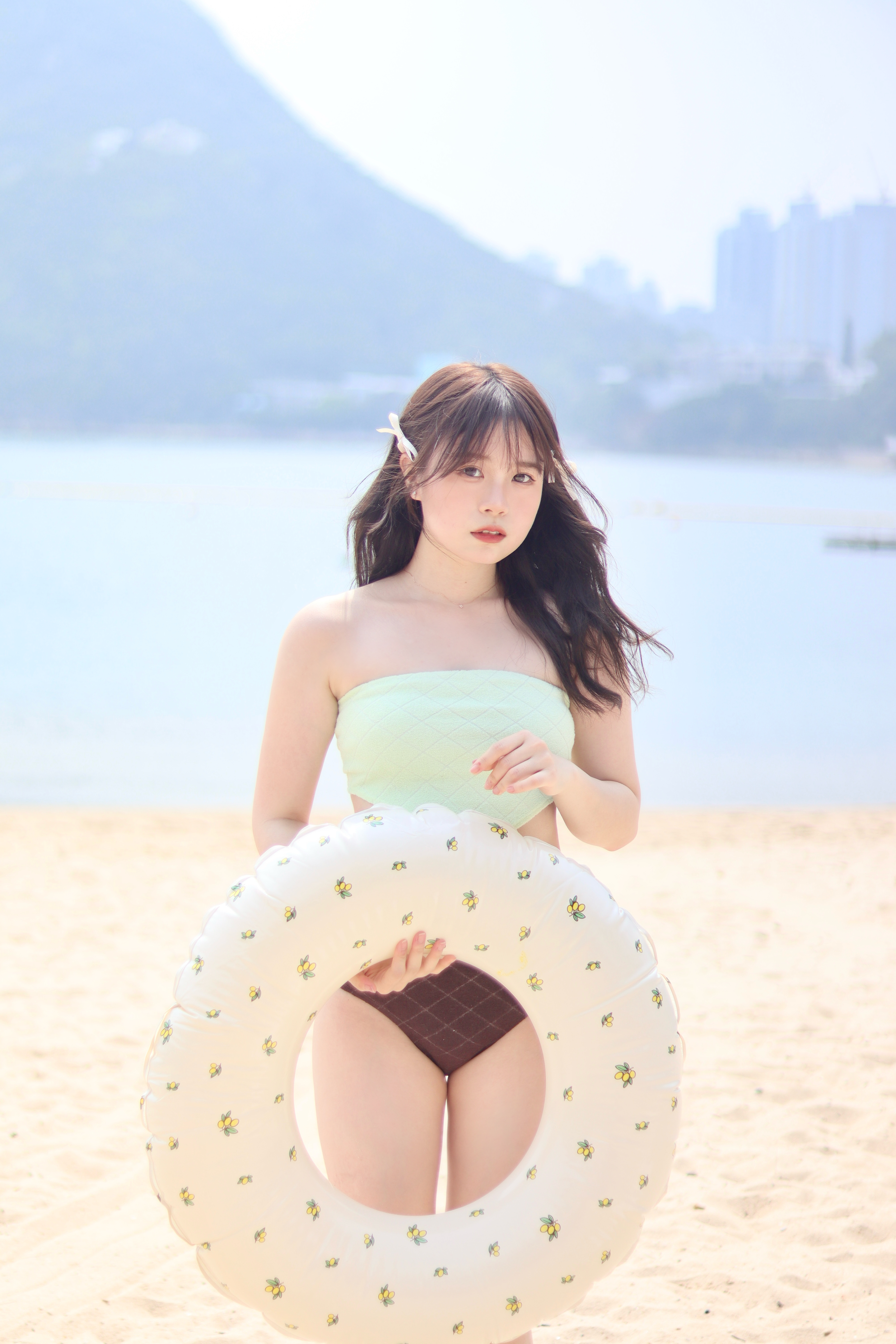 菱格暗紋兩件套Bikini 新增至兩色入