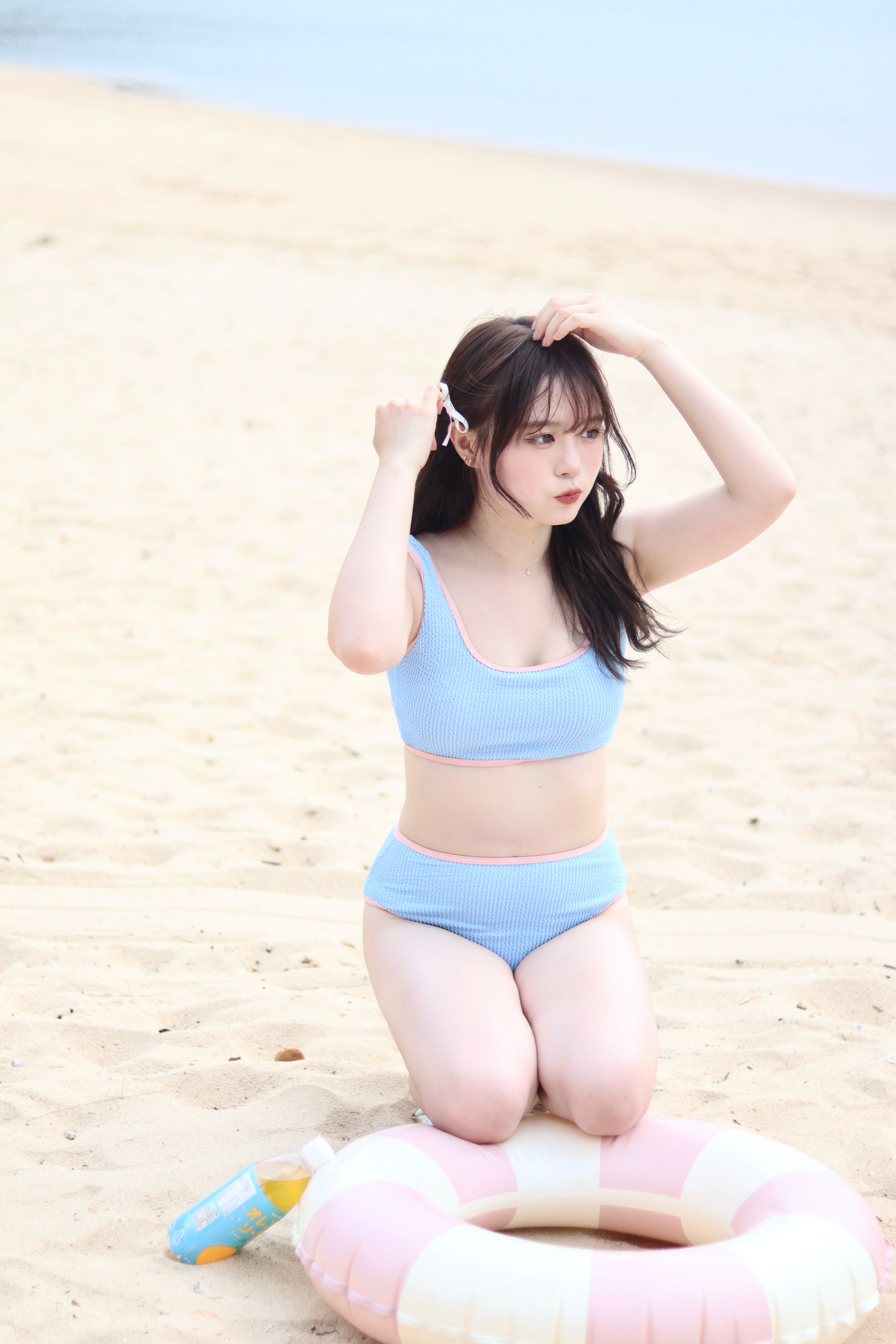 CARAT캐럿必買! 夏日陽光配色兩件套beachwear