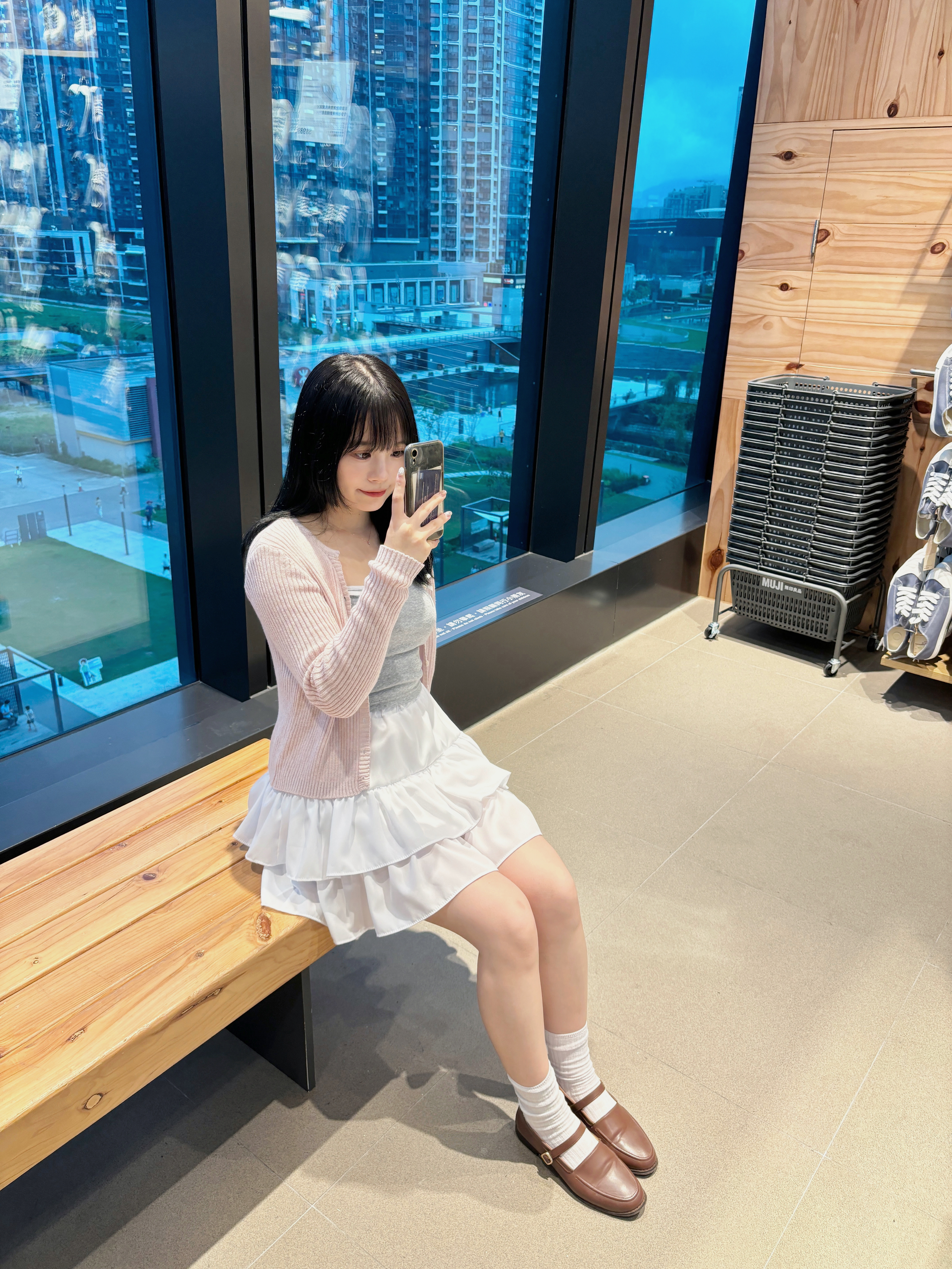 微胖女生也適合 全橡筋腰圍蛋糕layer半截裙