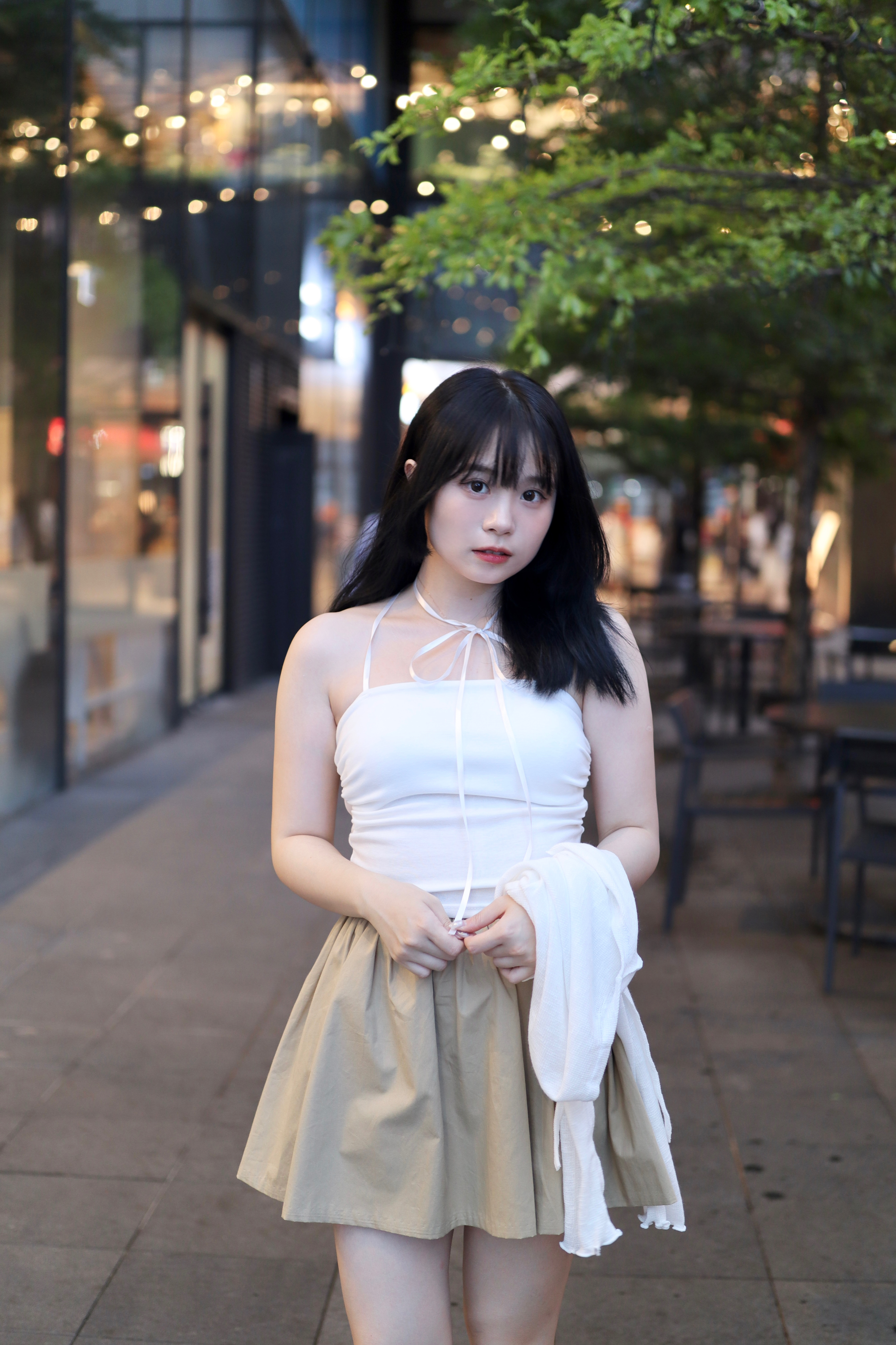 Shirring Ribbon Tube Top♡ 新增至兩色入