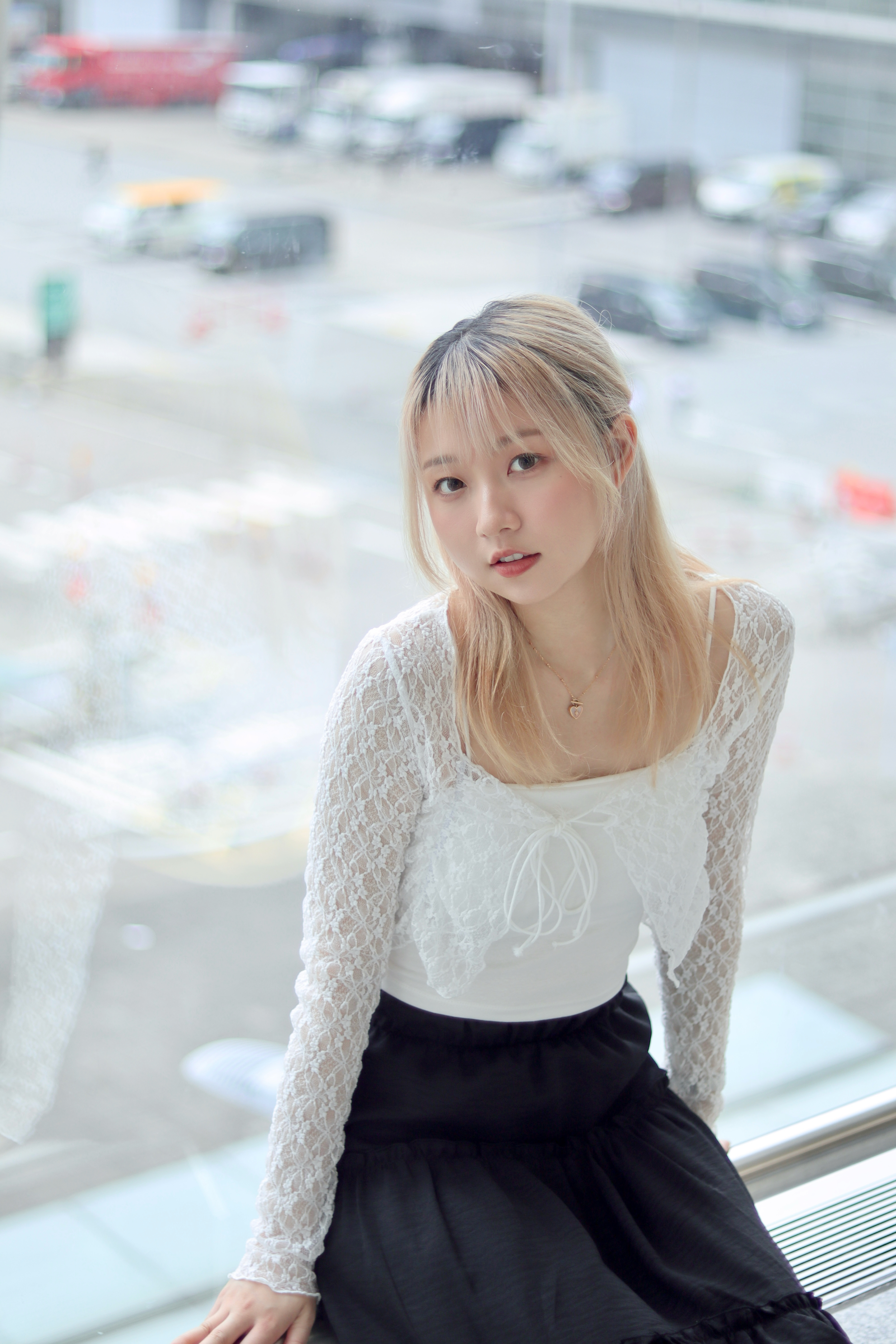 Balletcore超美透膚蝴蝶結小外套